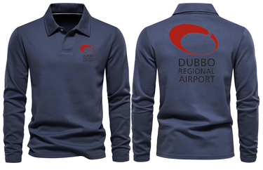 DUBBO REGIONAL AIRPORT LONG SLEEVE POLO